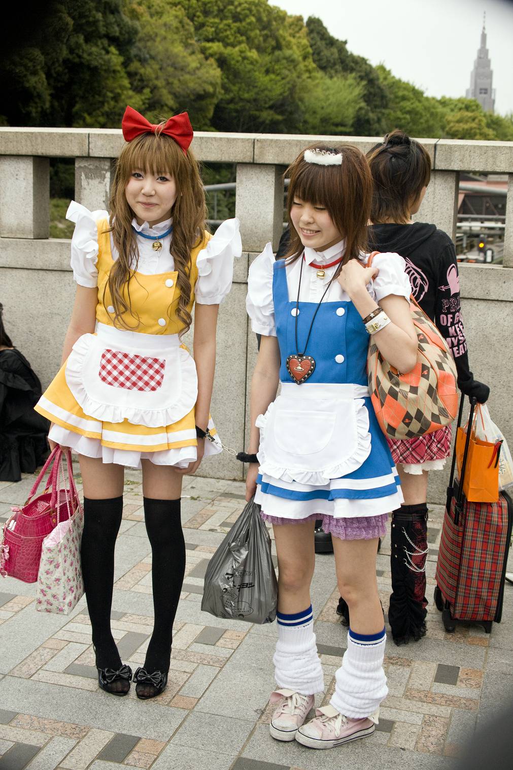 Японцы одетые в стиле аниме